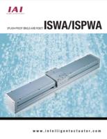 IAI ISWA/ISPWA CATALOG ISWA/ISPWA SERIES: SPLASH-PROOF SINGLE AXIS ROBOTS